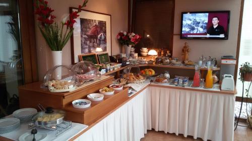 Comida en o cerca de este hostal o pensión