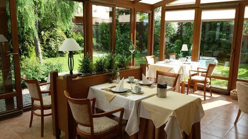 Jardín al aire libre en Pension U Labe