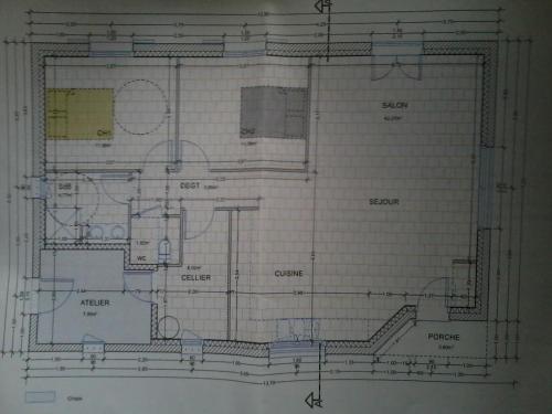 Κάτοψη του La Mirabelle 85m2 comfort et très jolie vue
