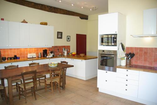 Dapur atau dapur kecil di La Bastide du Roy