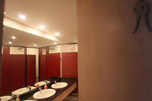 Koupelna v ubytování Cristal Palace Hotel