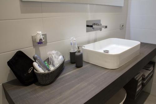 A bathroom at Il covo di Gio' apartament