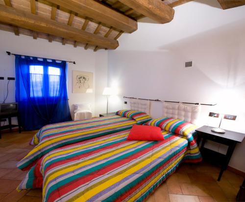 Llit o llits en una habitació de Villa Martina