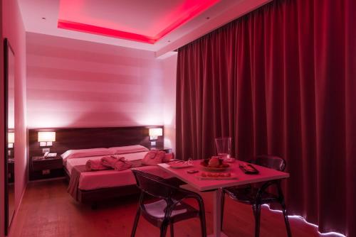 Grand Hotel Biffyにあるベッド