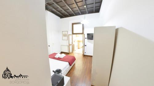 Cama o camas de una habitación en Borgo Pio 91