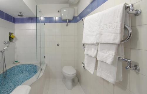Koupelna v ubytování Hotel Villa Brunella