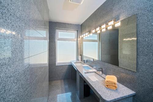 Koupelna v ubytování Terrassenhotel Reichmann