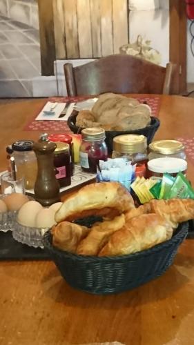 Comida en el bed and breakfast o alrededores