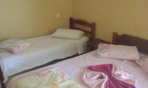 Cama o camas de una habitación en Shalon Hotel