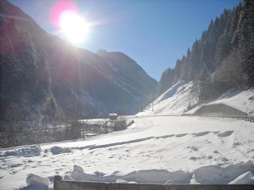 Appartementhaus Gleirscher im Winter