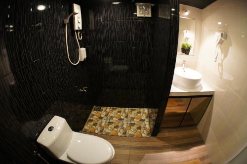 A bathroom at X Rector Minsu