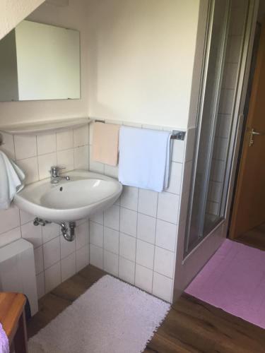 Kúpeľňa v ubytovaní Zur Einkehr