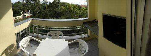 A balcony or terrace at Residencial Baia Blanca
