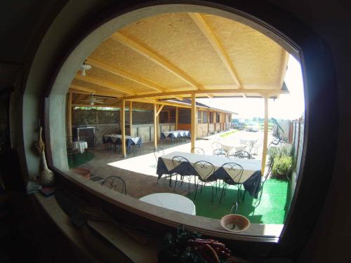 Un restaurant sau alt loc unde se poate mânca la Locanda Dl'Angel