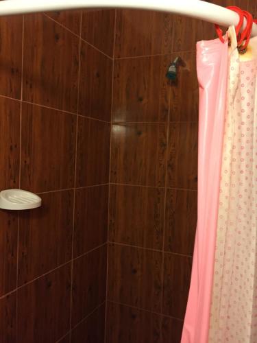 Koupelna v ubytování Hotel Loma Alegre