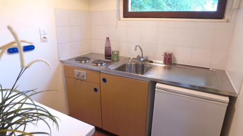 Köök või kööginurk majutusasutuses VVF Haute Dordogne