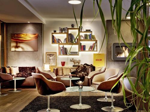 Lounge oder Bar in der Unterkunft AlpenParks Hotel & Apartment Taxacher