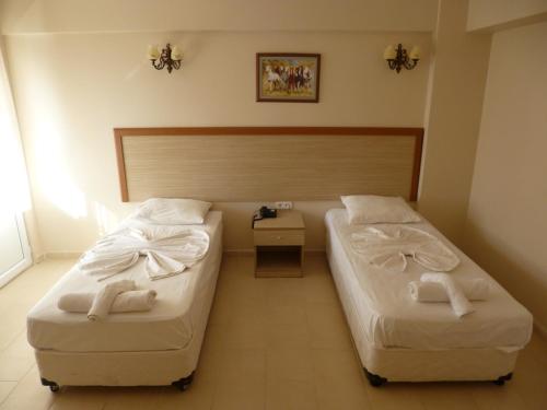 Katil atau katil-katil dalam bilik di Istanbul Yildiz Hotel