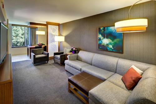 Zona de estar de Hyatt Place UC Davis