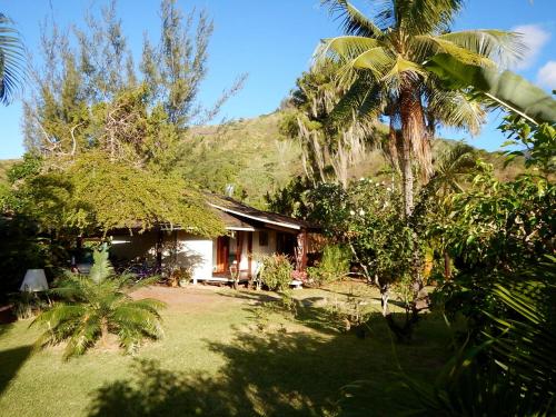 Zahrada ubytování Poerani Moorea