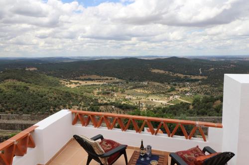 a view from the balcony of a house at The Place at Evoramonte in Évora Monte