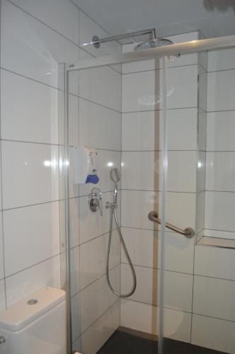Koupelna v ubytování Hotel Ciutadella