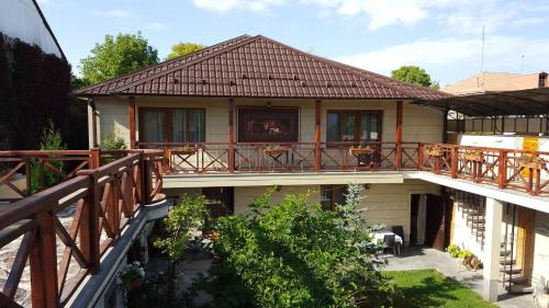 Balkón nebo terasa v ubytování Aya Maria Wellness SPA Resort