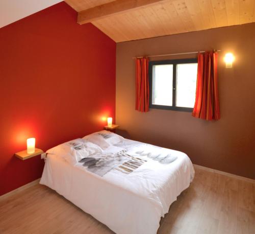 Postel nebo postele na pokoji v ubytování La Briardière