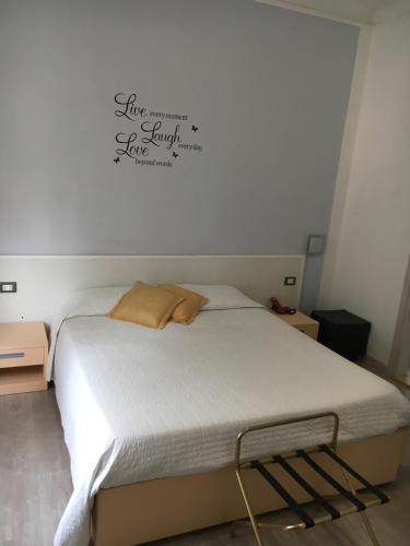 Кровать или кровати в номере Hotel Acqua Marina