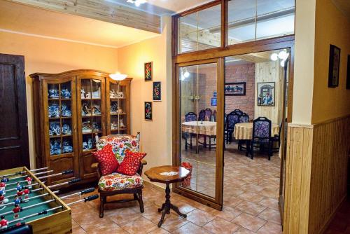 Un lugar para sentarse en Penzion Radošov ubytování v soukromí