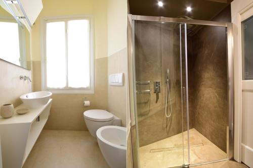 A bathroom at Studio in Casa Cogollo