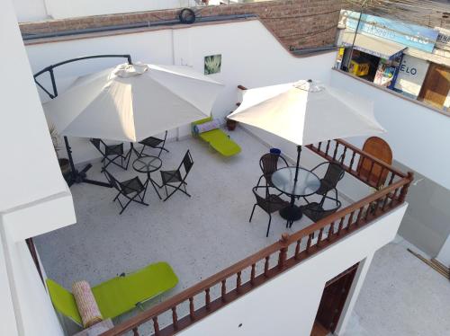 Un balcón o terraza de Punta Huanchaco Hostel