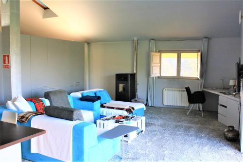 Area soggiorno di Estudio y Loft Durango