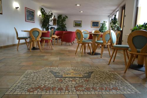 Posezení v ubytování Hotel Corona