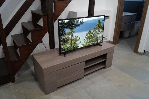 TV a/nebo společenská místnost v ubytování National Park Hotel & Spa