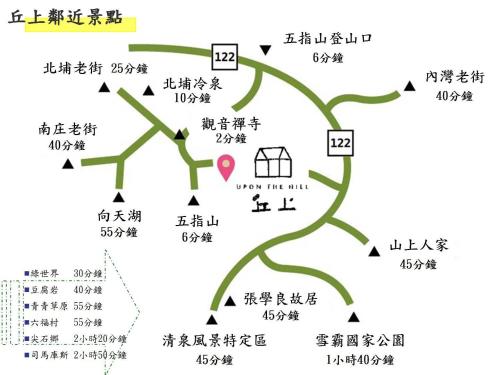 Upon The Hillの見取り図または間取り図