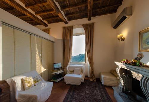 Postel nebo postele na pokoji v ubytování Casa Vacanze Palazzo Primoli