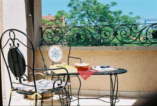 Balkoni atau teres di Porto Romano Guest House