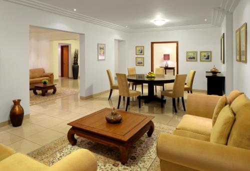 Ruang duduk di Grand Hyatt Residence