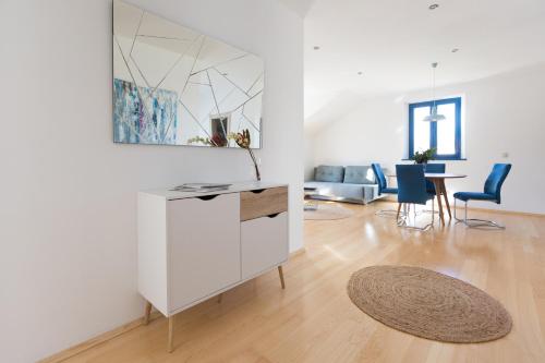 Ruang duduk di Villa Authentica Lopud, Dubrovnik