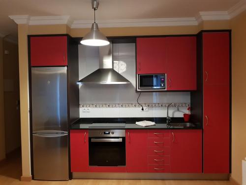 Dapur atau dapur kecil di Casa Jable