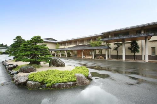 Το κτήριο όπου στεγάζεται  το ryokan