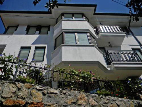 Balkón nebo terasa v ubytování Villa Kale