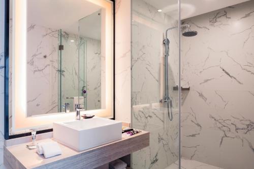 Koupelna v ubytování Mercure Shanghai Hongqiao South