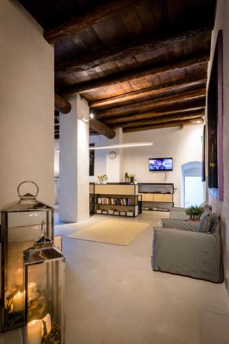 Posezení v ubytování La Ripa Boutique Hotel