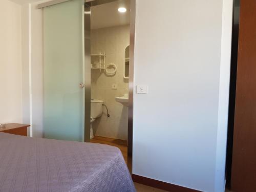 Kúpeľňa v ubytovaní Hostal Galicia Arteixo