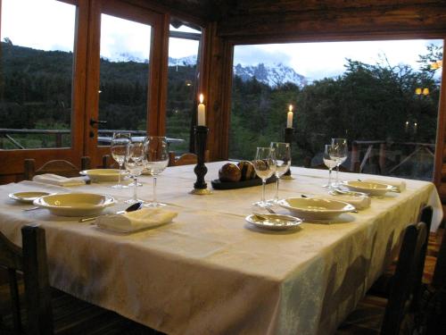 Pemandangan gunung umum atau pemandangan gunung yang diambil dari lodge