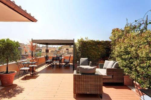 Balcone o terrazza di Hotel Degli Artisti