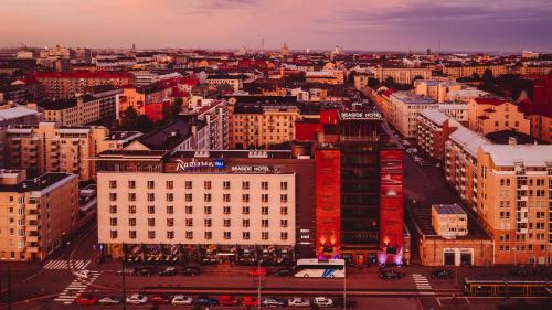 Letecký snímek ubytování Radisson Blu Seaside Hotel, Helsinki