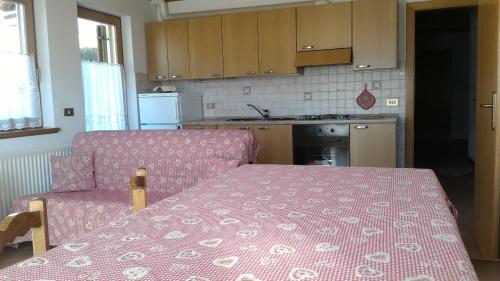 Dapur atau dapur kecil di BALCONE SULLE DOLOMITI 2